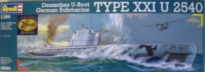 REVELL 1/144 05004 TYPE XXI U 2540